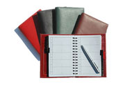 leather address books